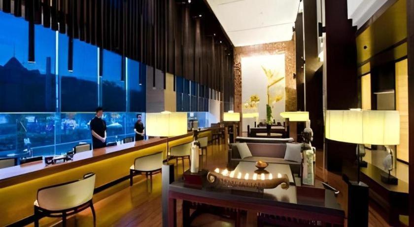 Ssaw Boutique Hotel Hangzhou Xiaoshan City Center Bagian luar foto