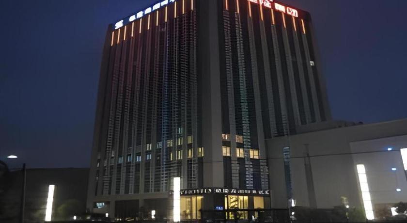 Ssaw Boutique Hotel Hangzhou Xiaoshan City Center Bagian luar foto