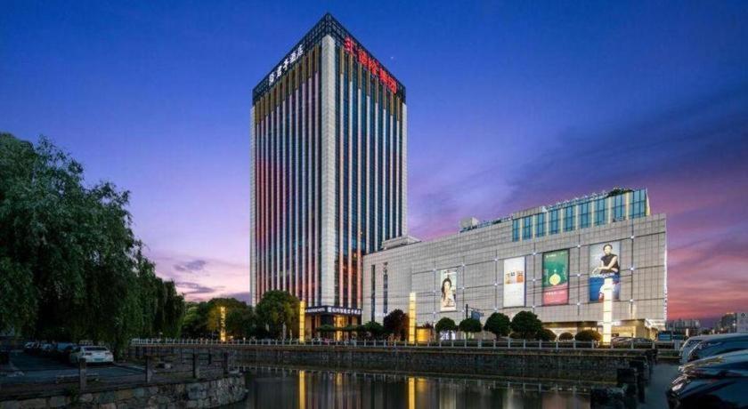 Ssaw Boutique Hotel Hangzhou Xiaoshan City Center Bagian luar foto